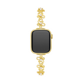 Women's Pearly Flower Copper Watch Band for Apple Watch