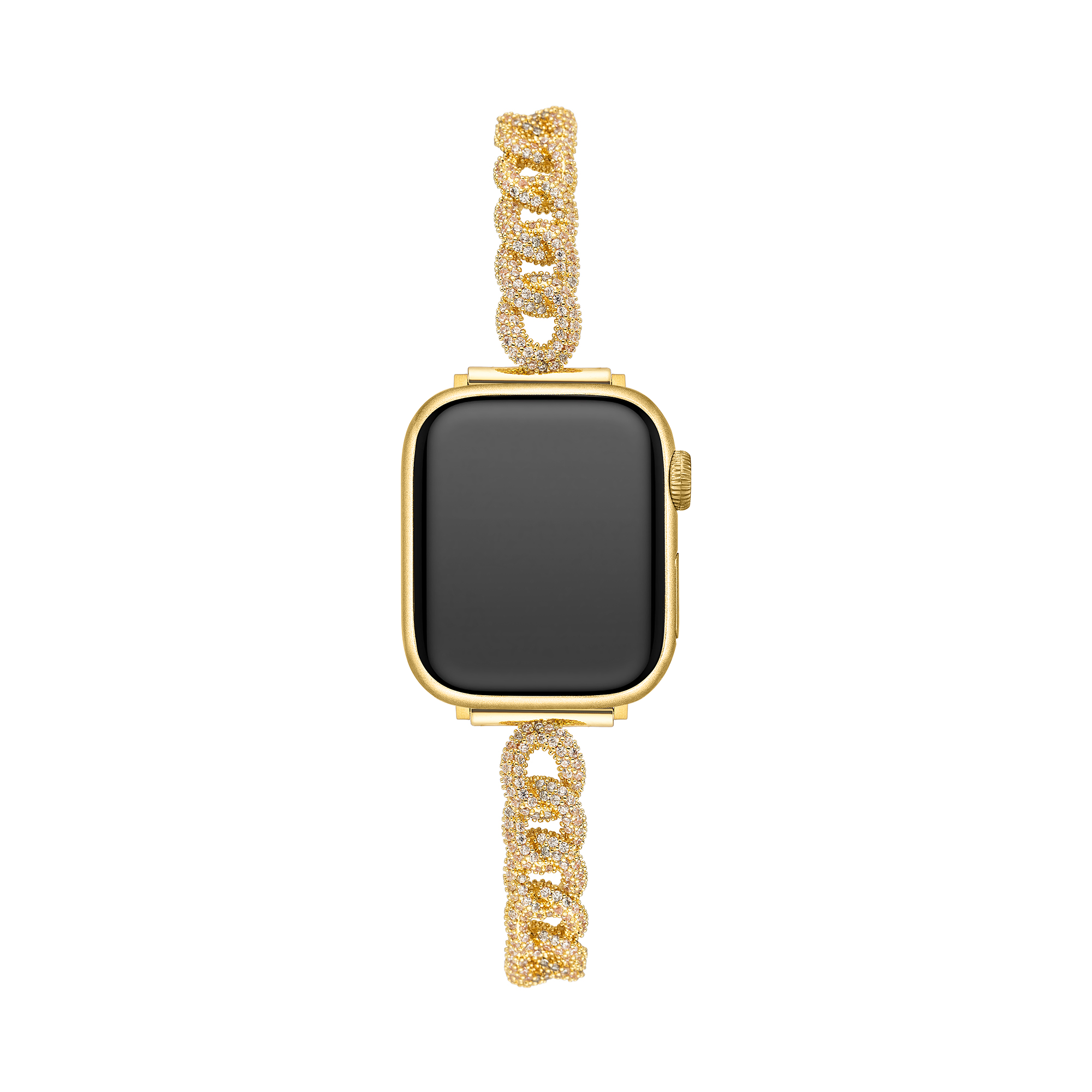 Zircon Chain Copper Watch Band for Apple Watch