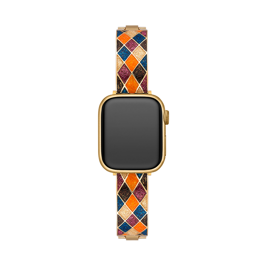Exotic Diamond Lattice Watch Band