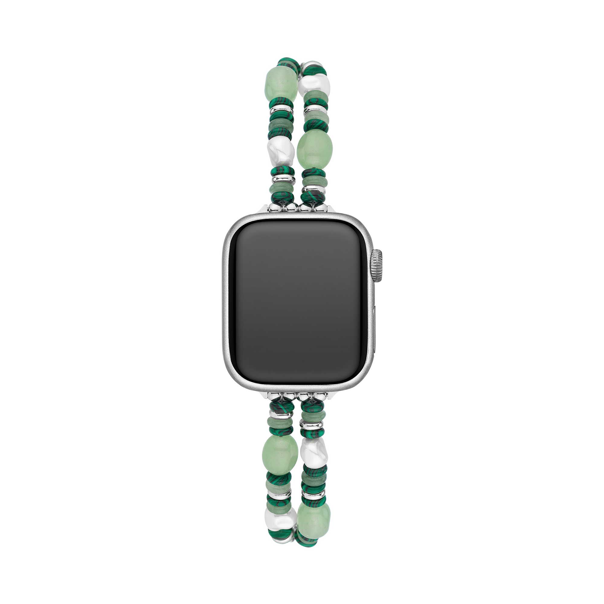 Harmonic Natural Stone Beaded Watch Band for Apple Watch
