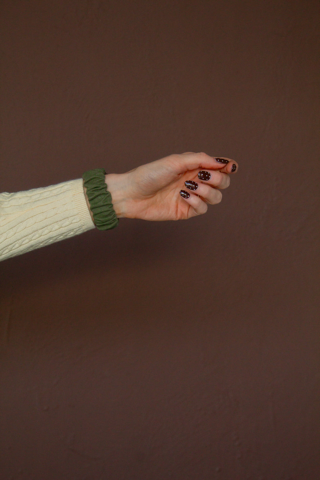 Hunter Green Scrunchie Watch Band