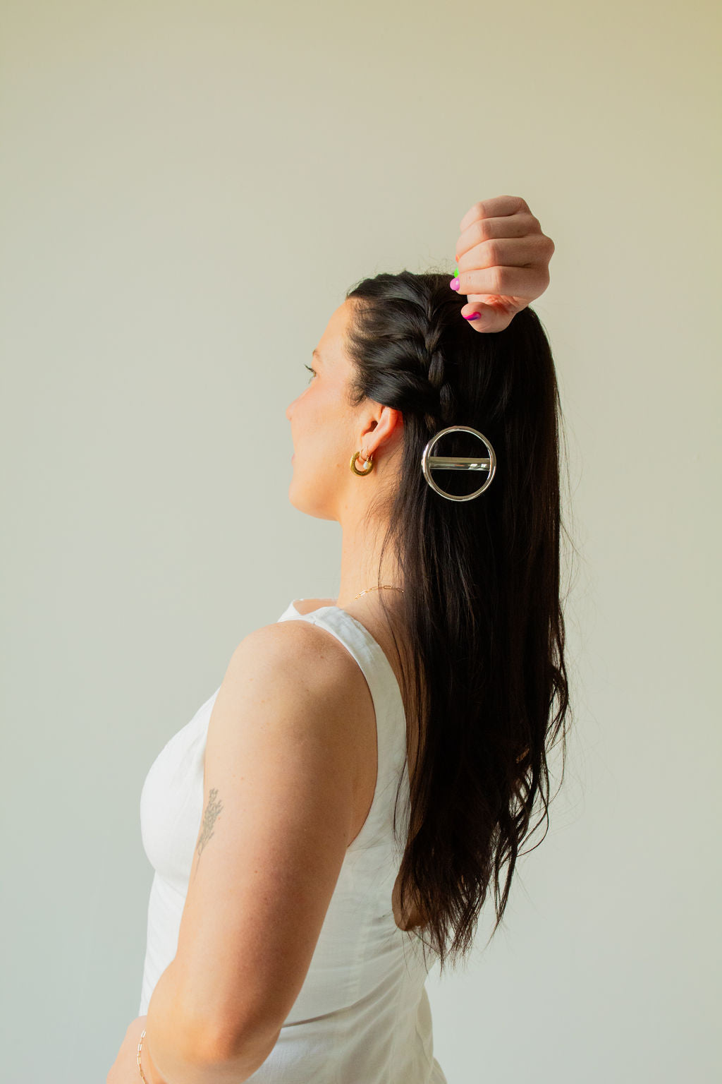 Ring Bar Barrette