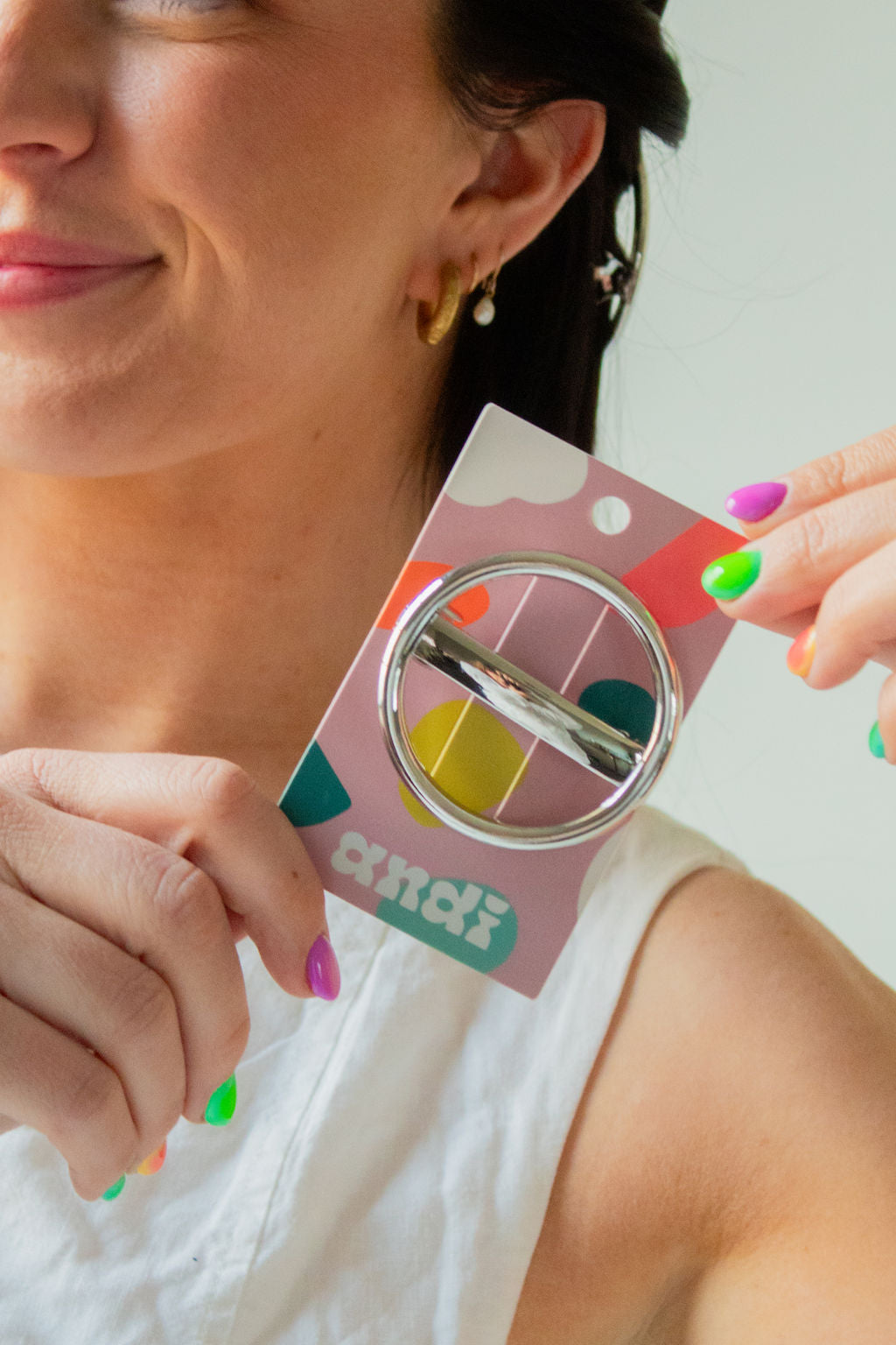 Ring Bar Barrette