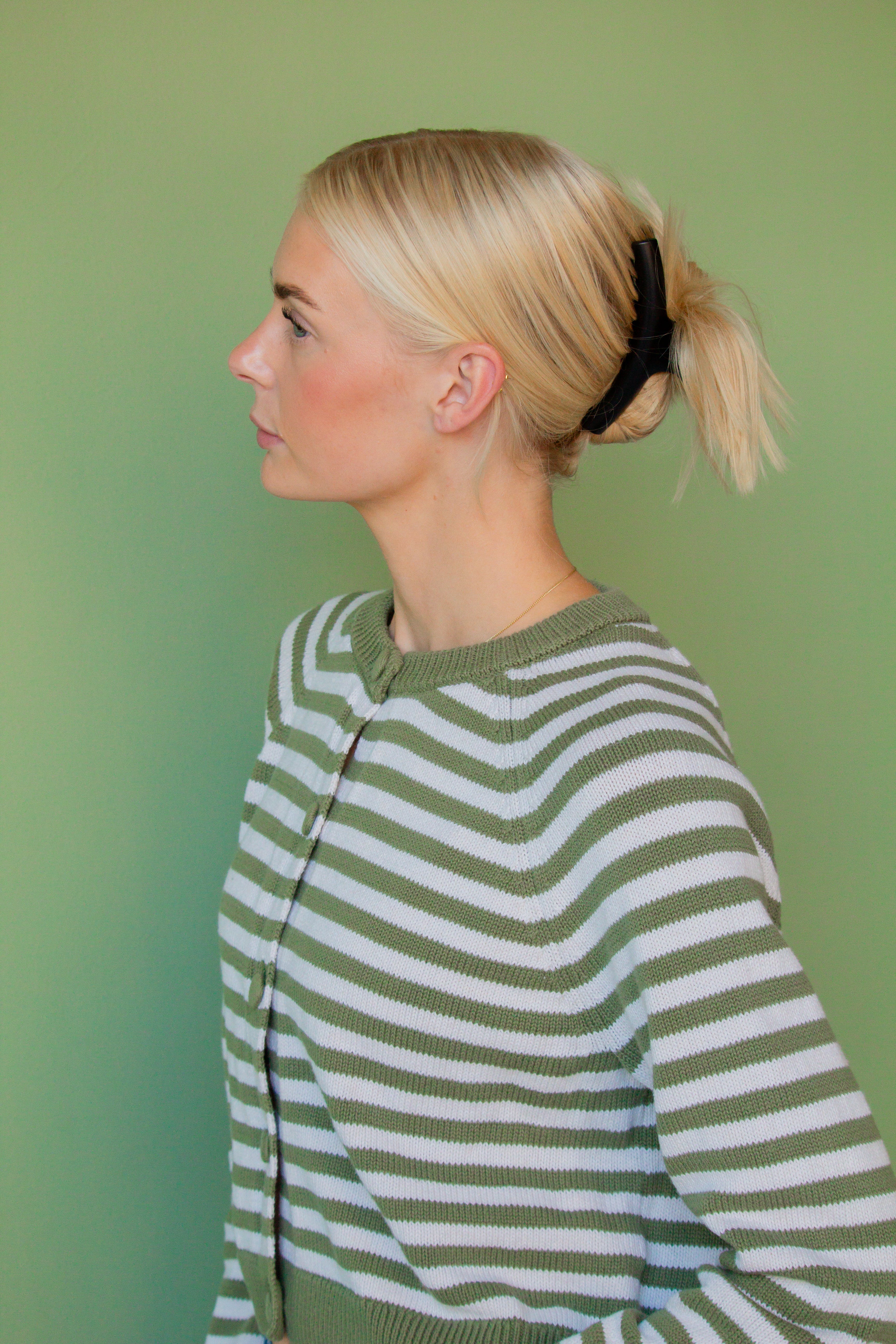 Earthy Toned Curved Claw Clip