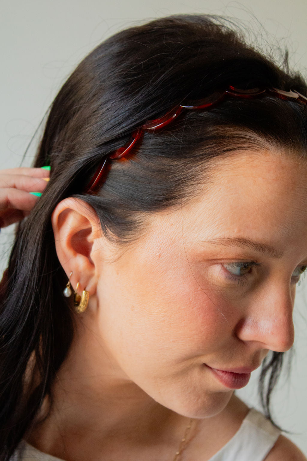 Neutral Wide Tooth Headband