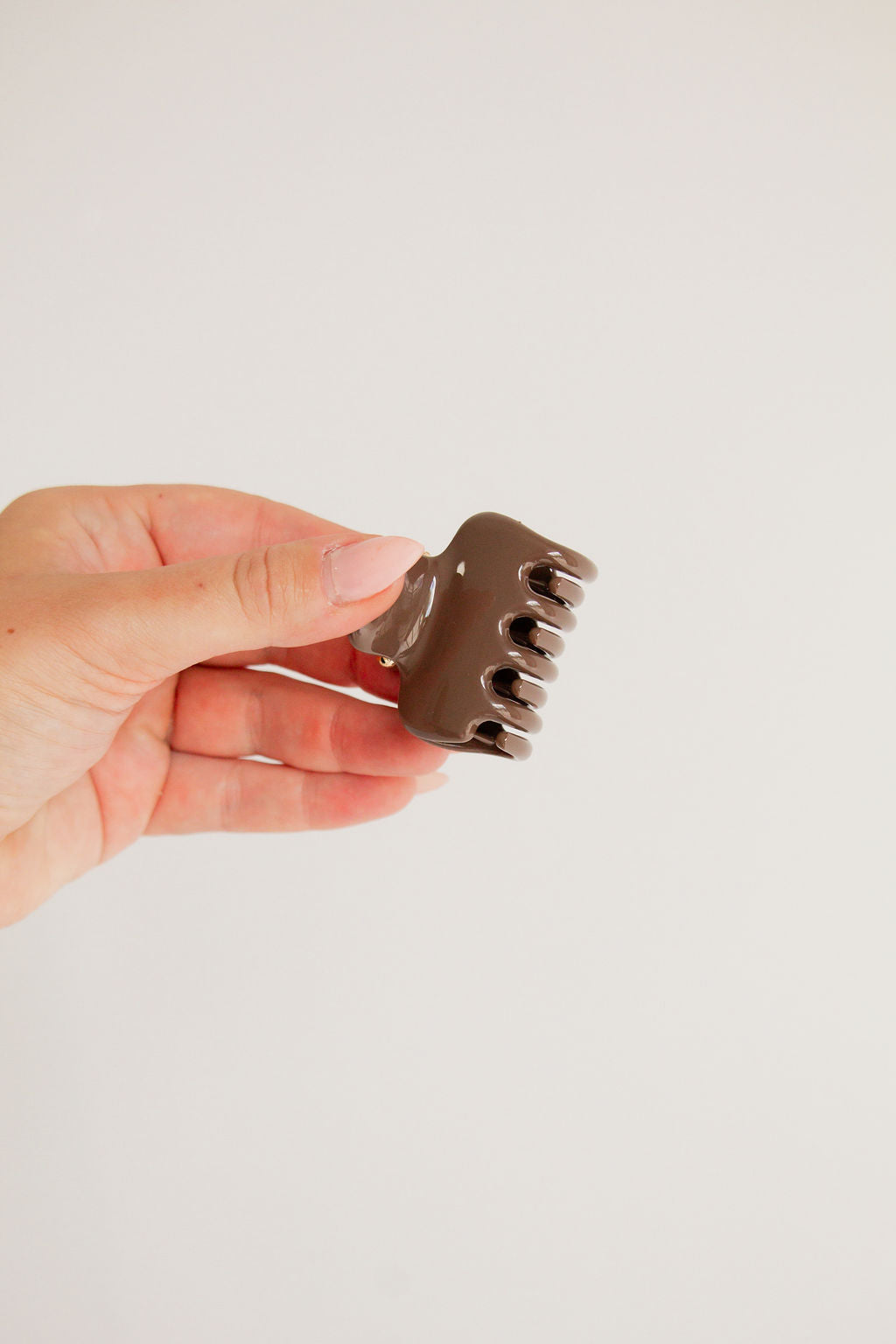 Mini Resin Rectangle Claw Clip