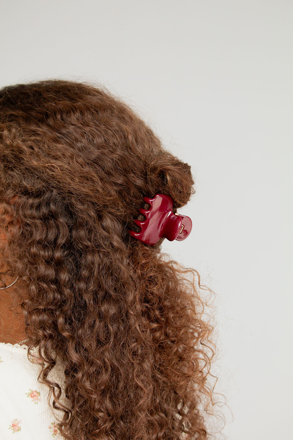Mini Resin Rectangle Claw Clip