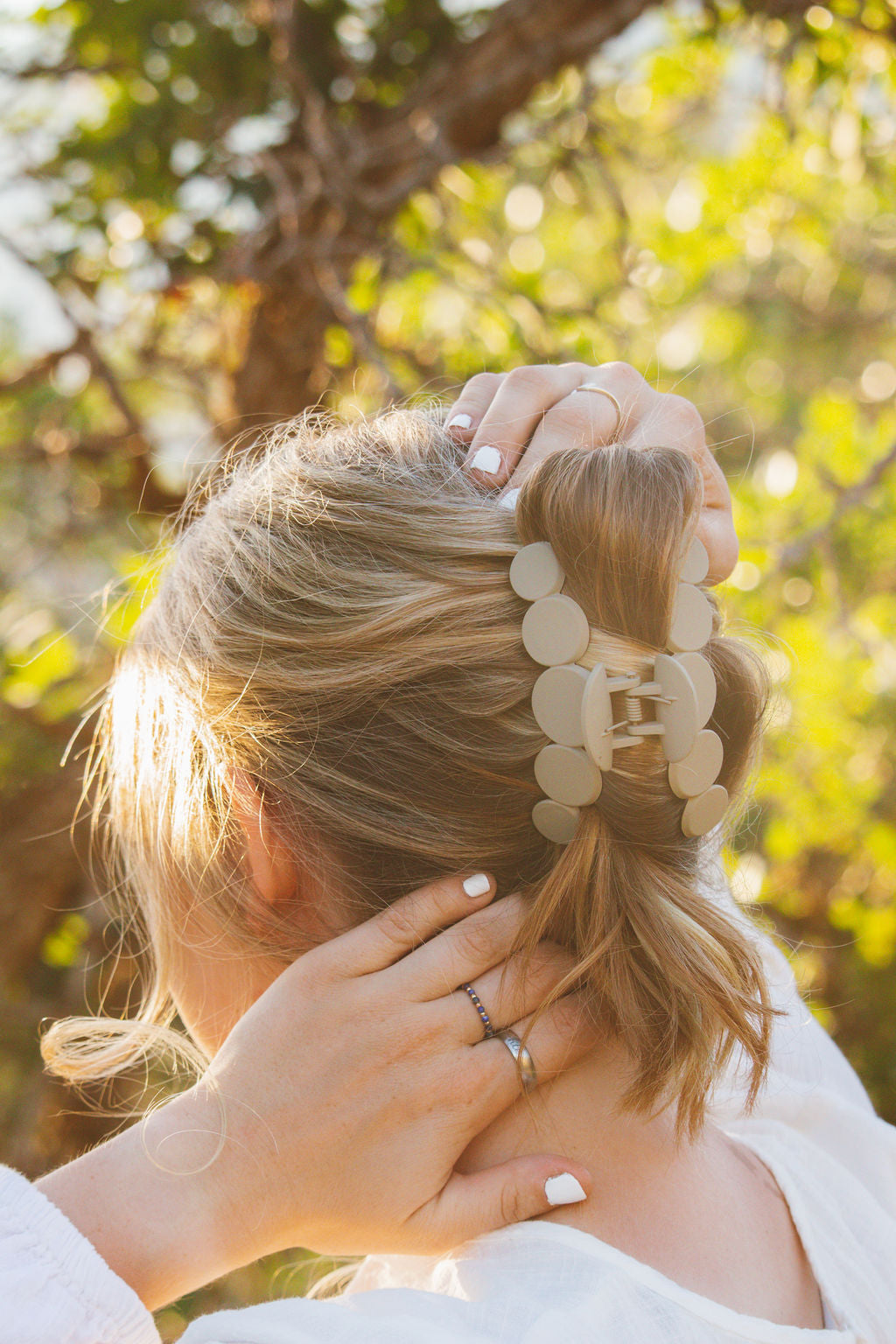 Circles Claw Clip