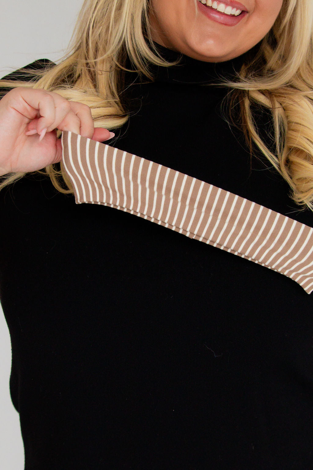 Soft Striped Stretchy Headband