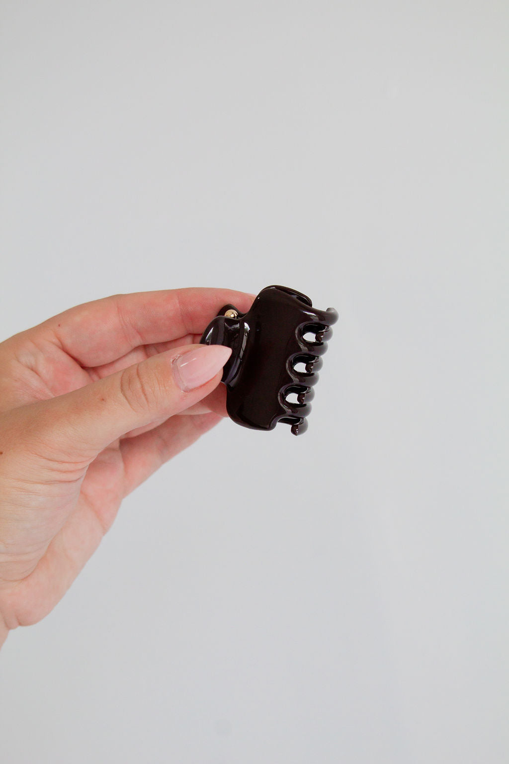 Mini Resin Rectangle Claw Clip