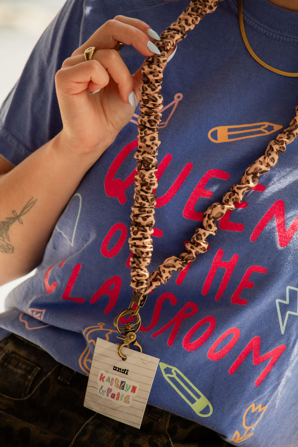 Breakaway Scrunchie Lanyard
