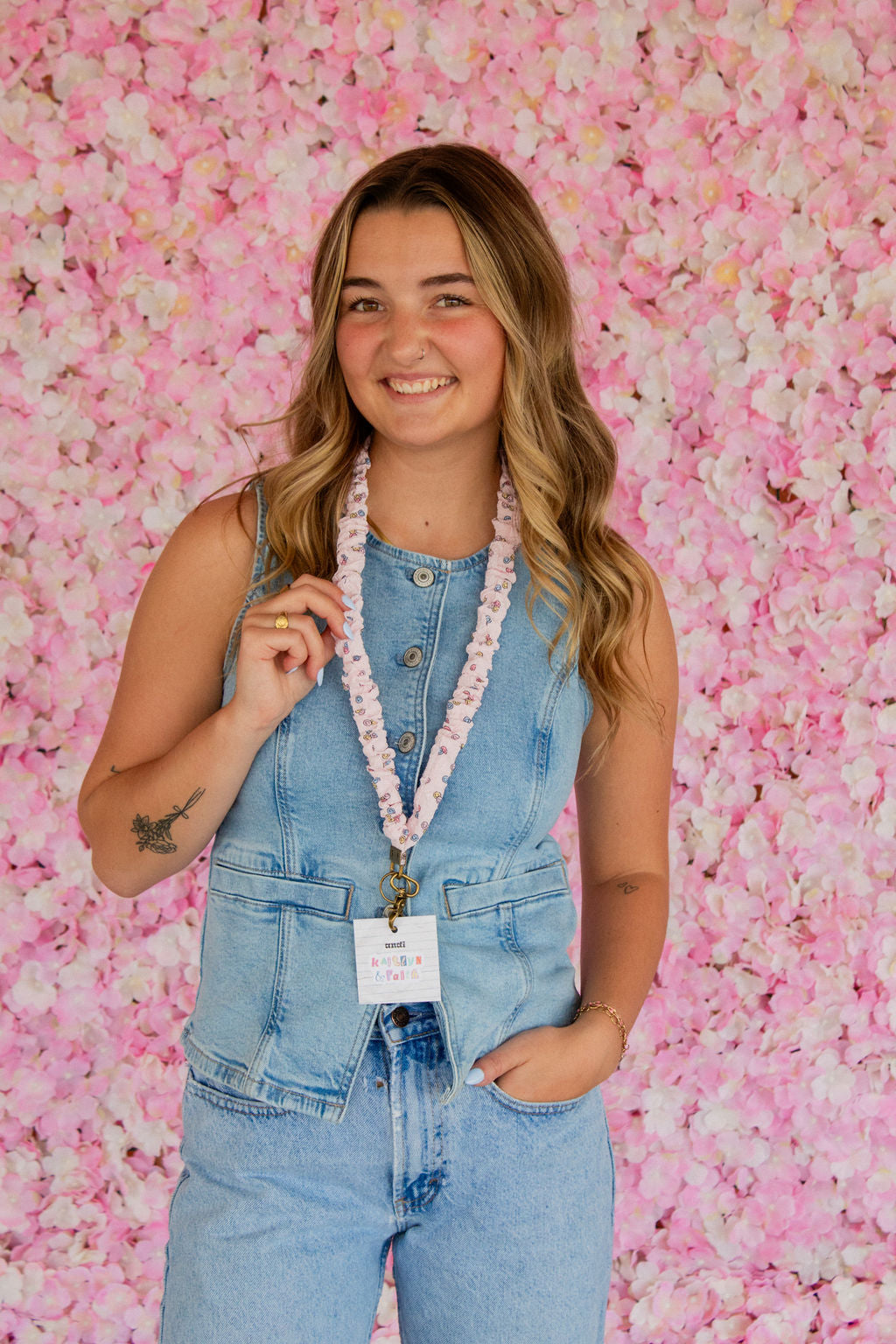 Smiley Lanyard