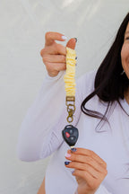Andi x Katie Lynn Butter Yellow Keychain
