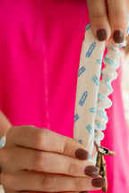 Blue Make Your Mark Keychain