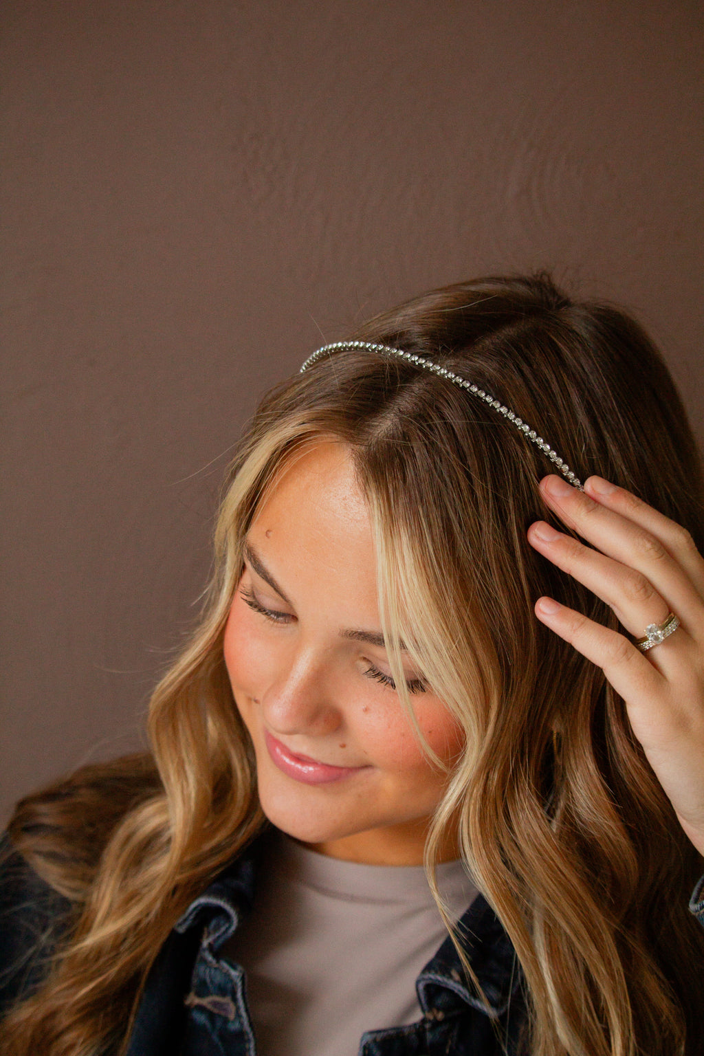 Diamond Studded Headband