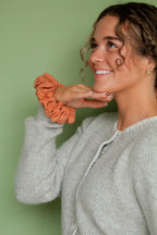 Pumpkin Spice Jumbo Scrunchie