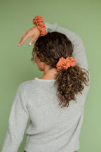Pumpkin Spice Jumbo Scrunchie
