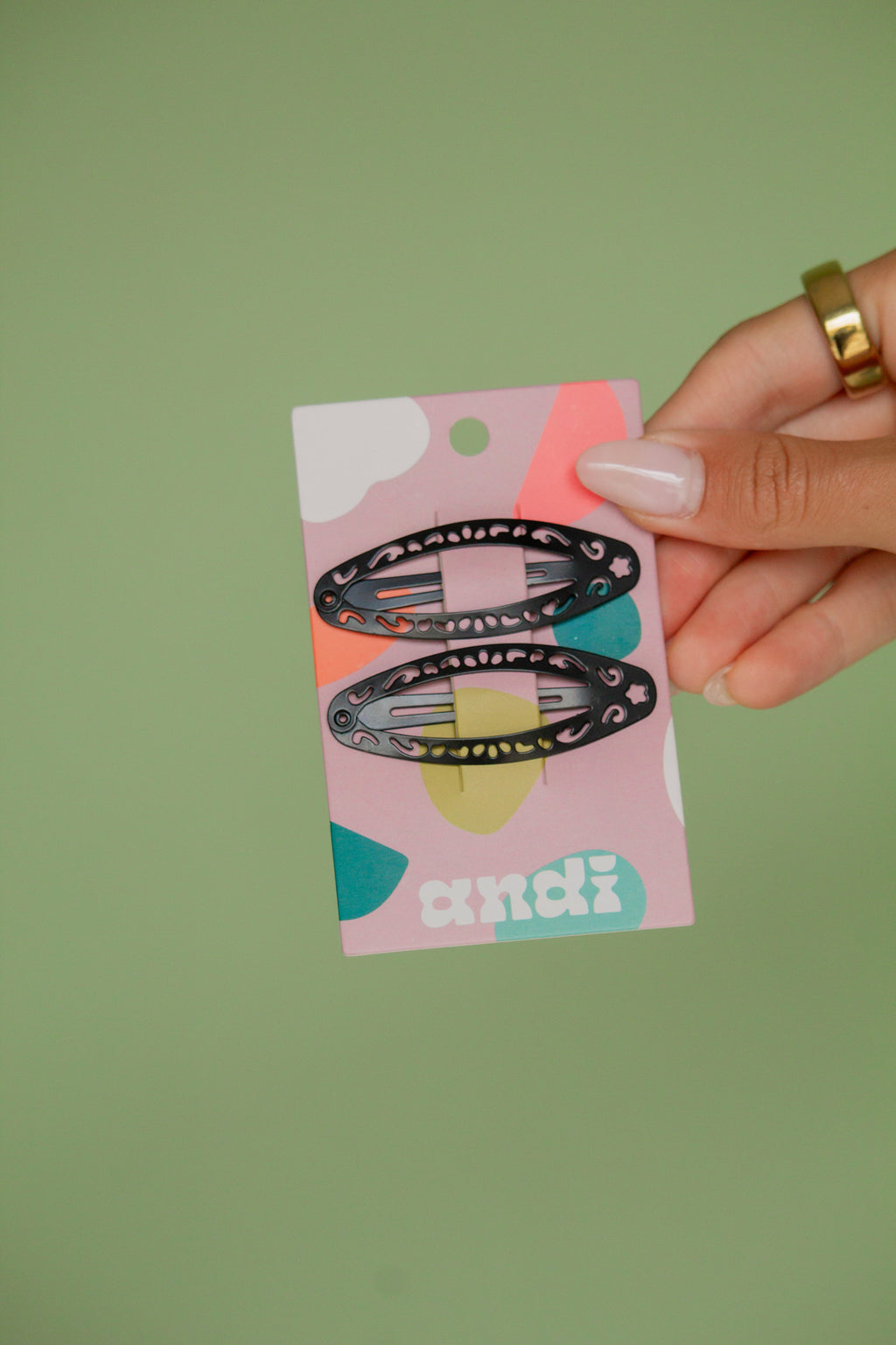 Detailed Snap Clips 2-pack