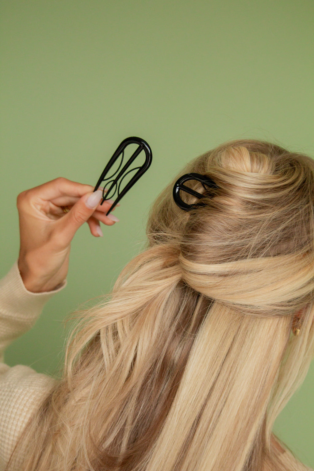 Lattice U-Shaped Hair Pin