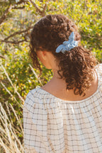 Denim Bow Scrunchie