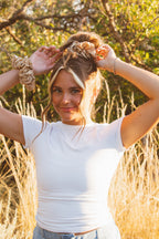 Sandy Jumbo Scrunchie