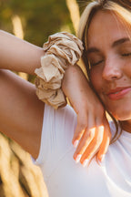 Sandy Jumbo Scrunchie