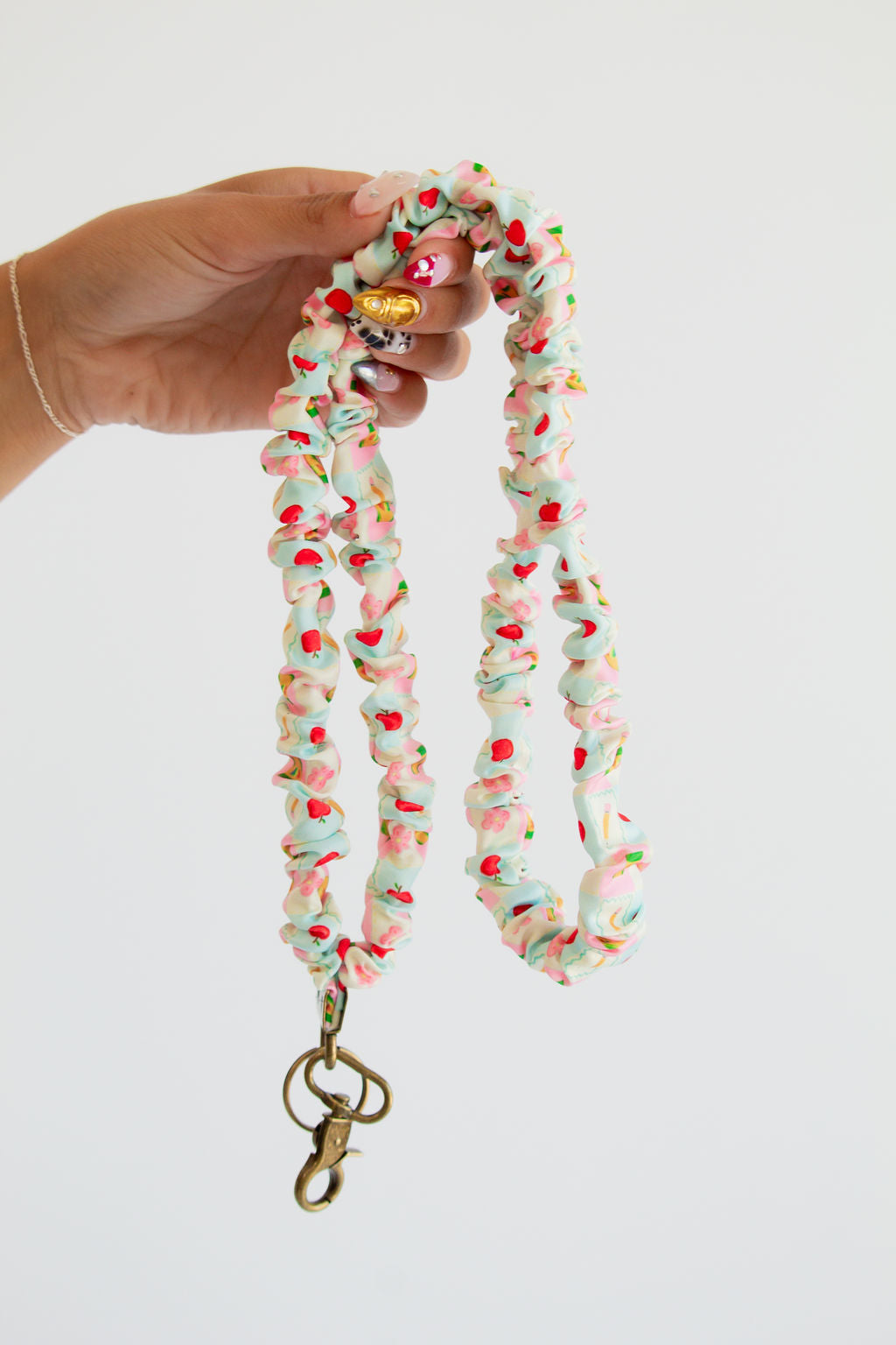 For The Teacher's Gingham Lanyard