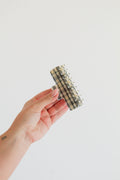 The Gingham Edit Claw Clip
