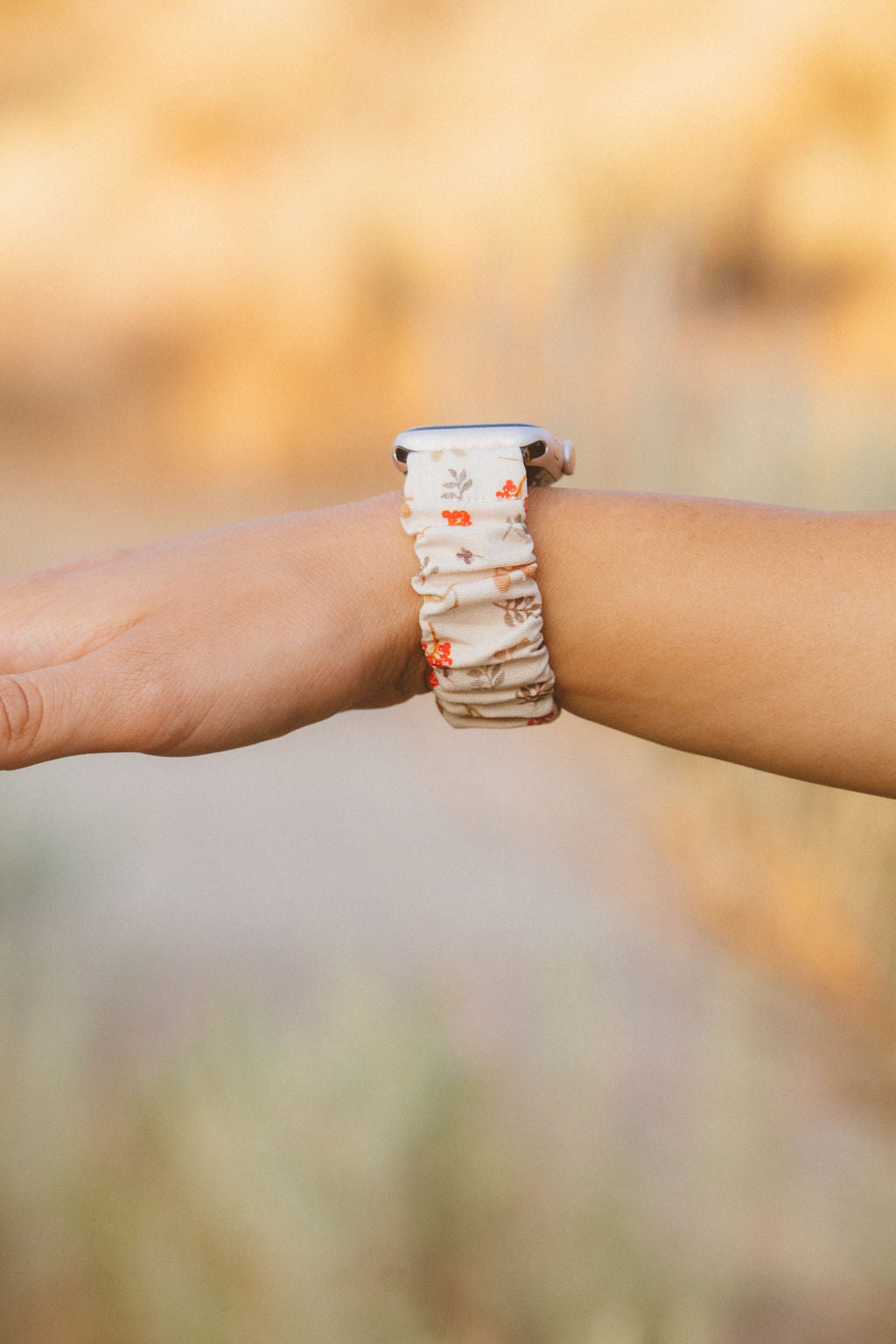 Fall Floral Watch Band