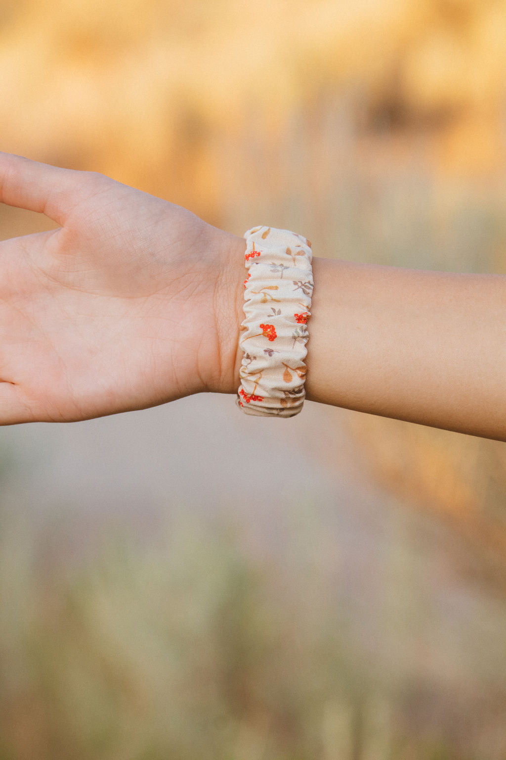 Fall Floral Watch Band