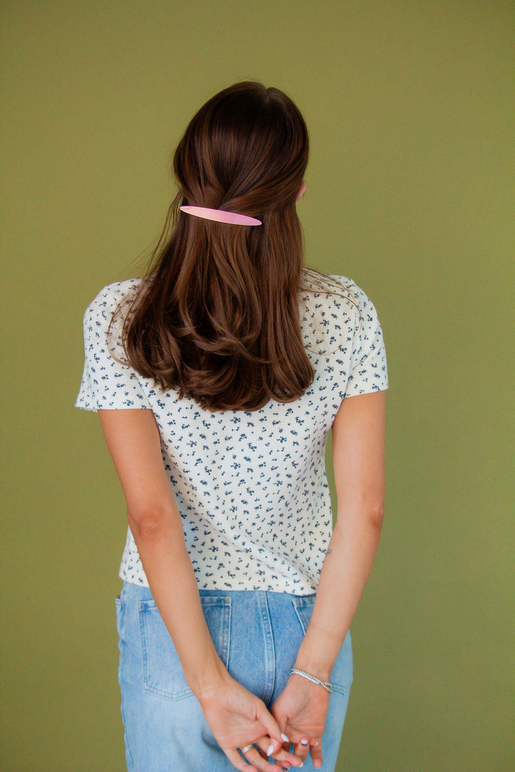 Oblong Oval Barrette