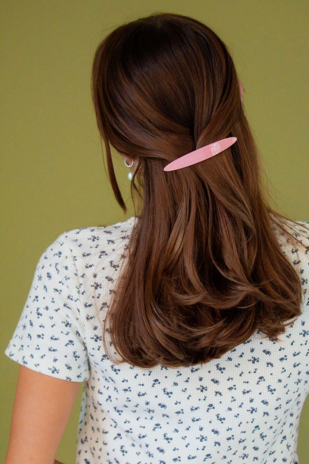 Oblong Oval Barrette