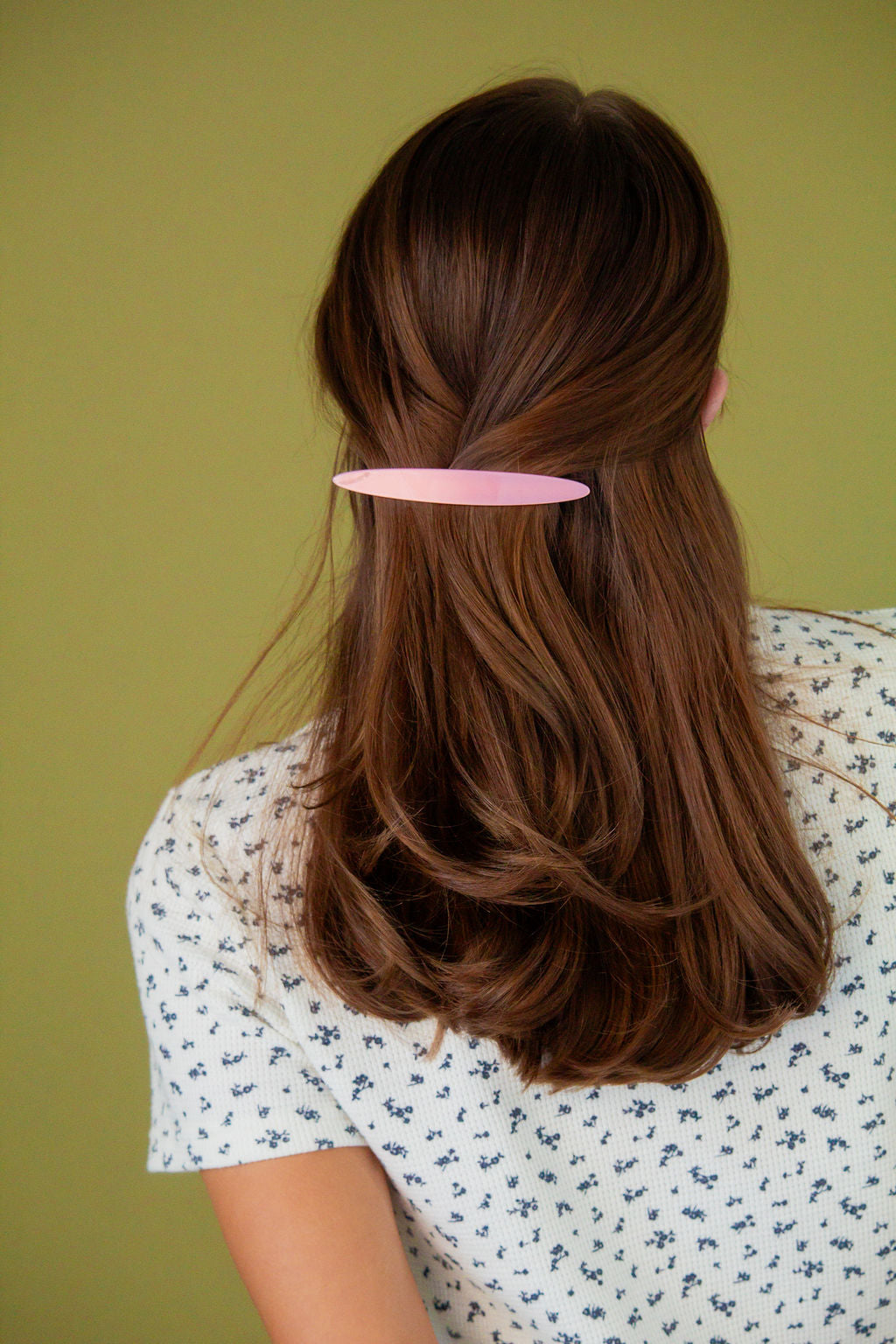 Oblong Oval Barrette