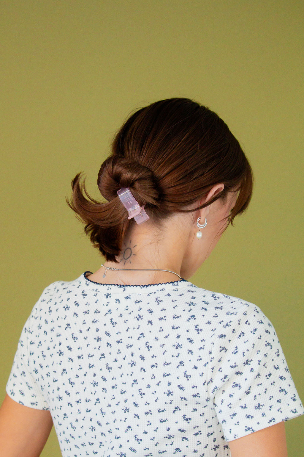 Skinny Ponytail Claw Clip