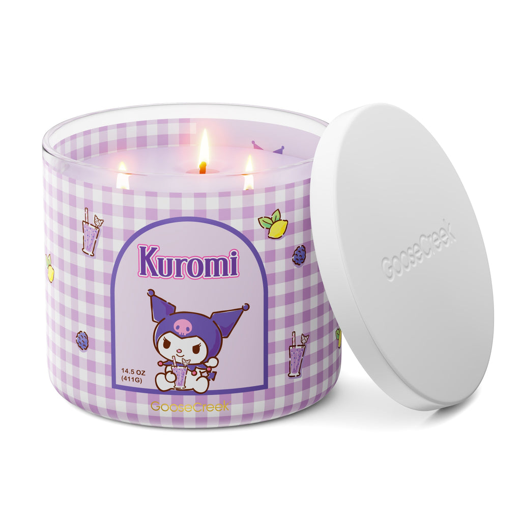 Kuromi Hello Kitty 3-Wick Candle