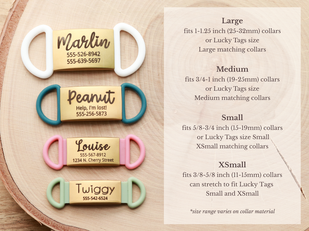 Silicone Pet ID Tag