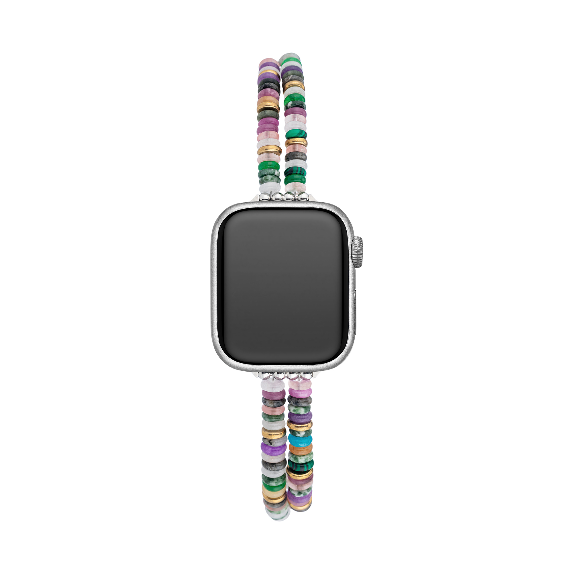 Rainbow Natural Stone Watch Band for Apple Watch