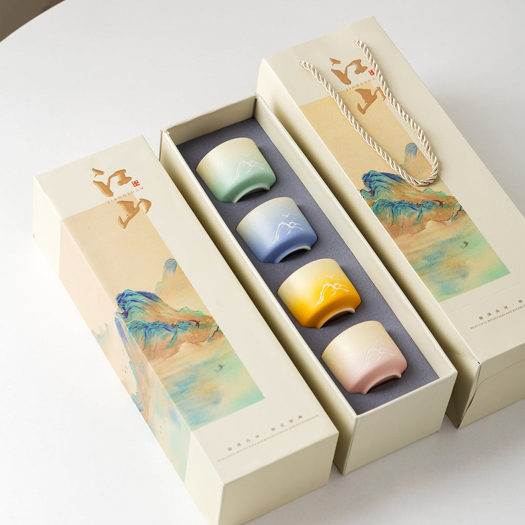 River and Mountain Tea Cup Gift Box