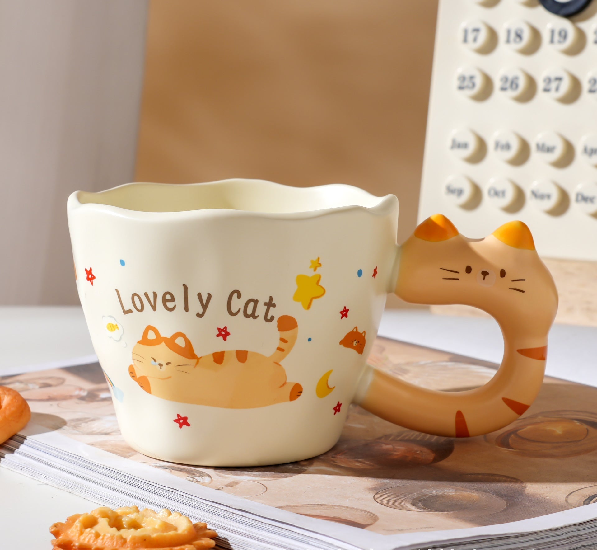Cute Cat Ceramic Mug