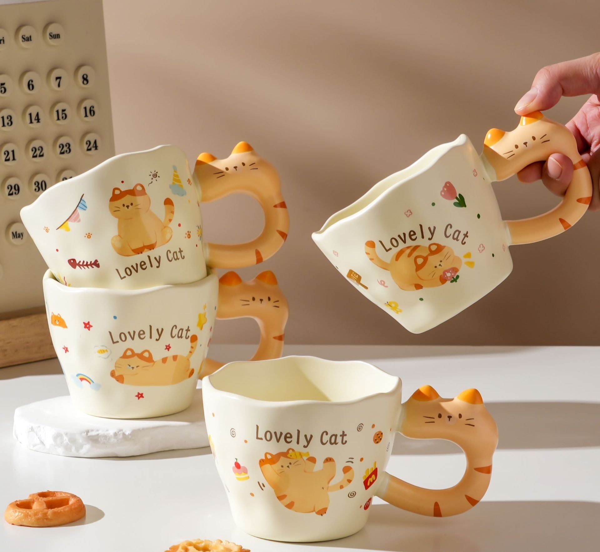 Cute Cat Ceramic Mug