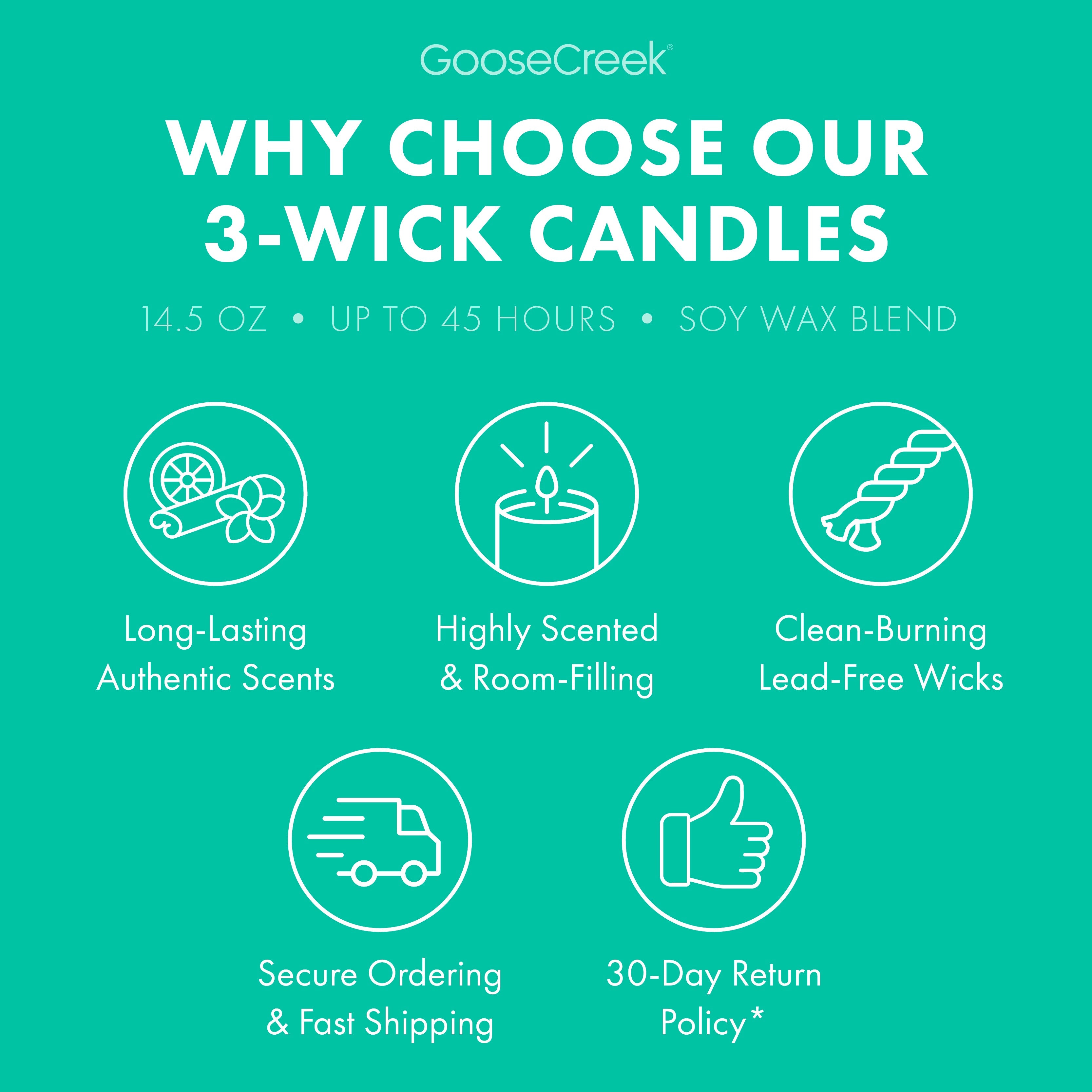 Ocean Blooms 3-Wick Candle