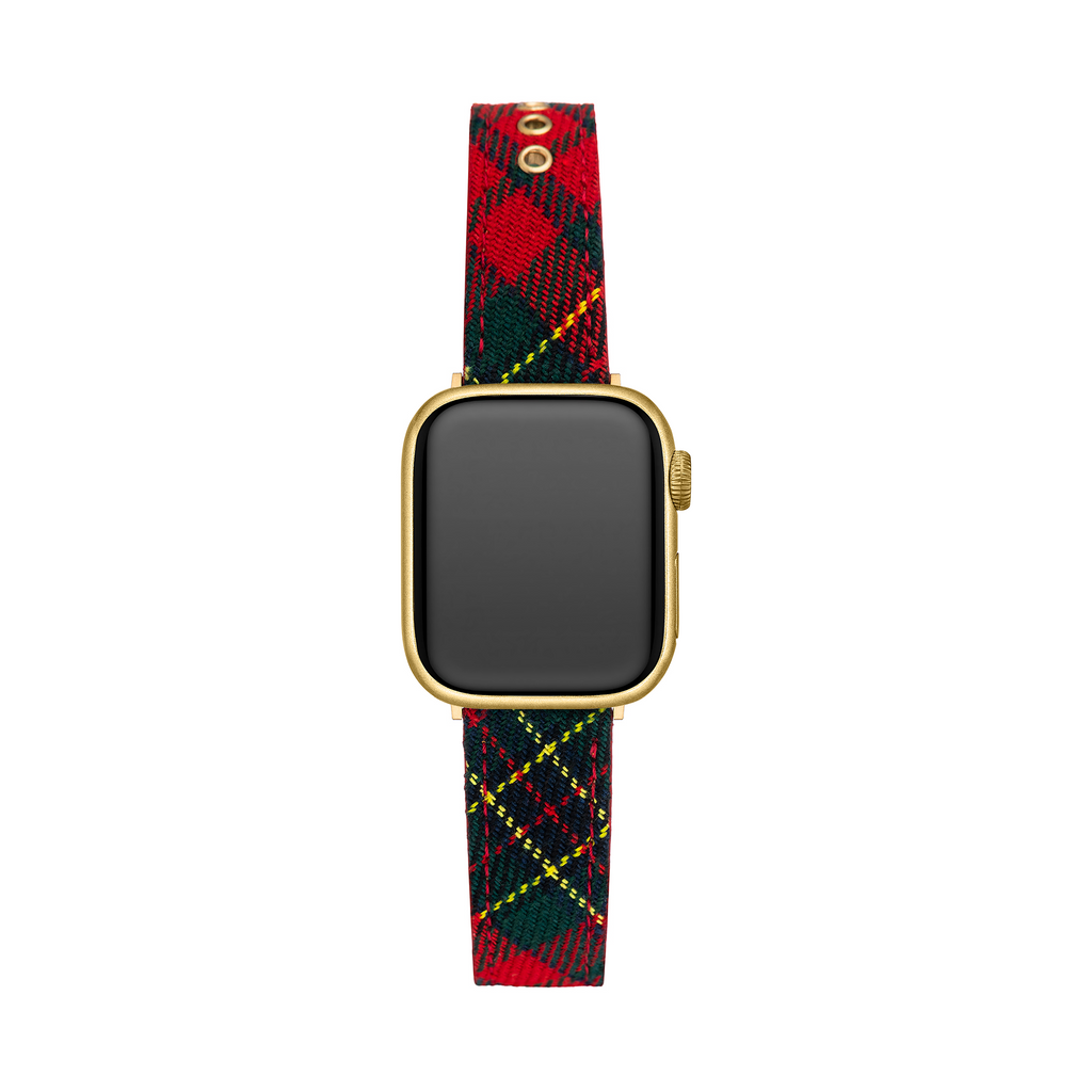 Festive Tartan Watch Band for Apple Watch