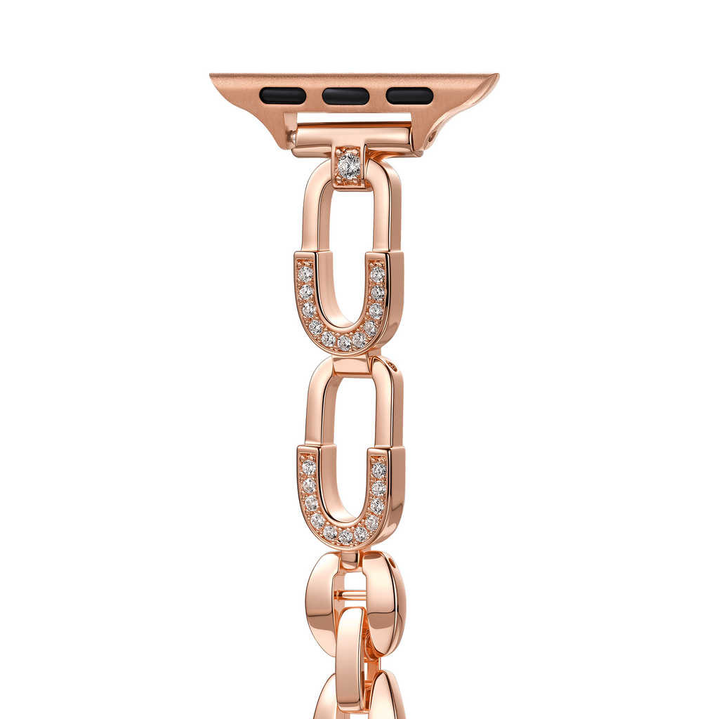 Modern Pin Chain Copper Watch Band for Apple Watch