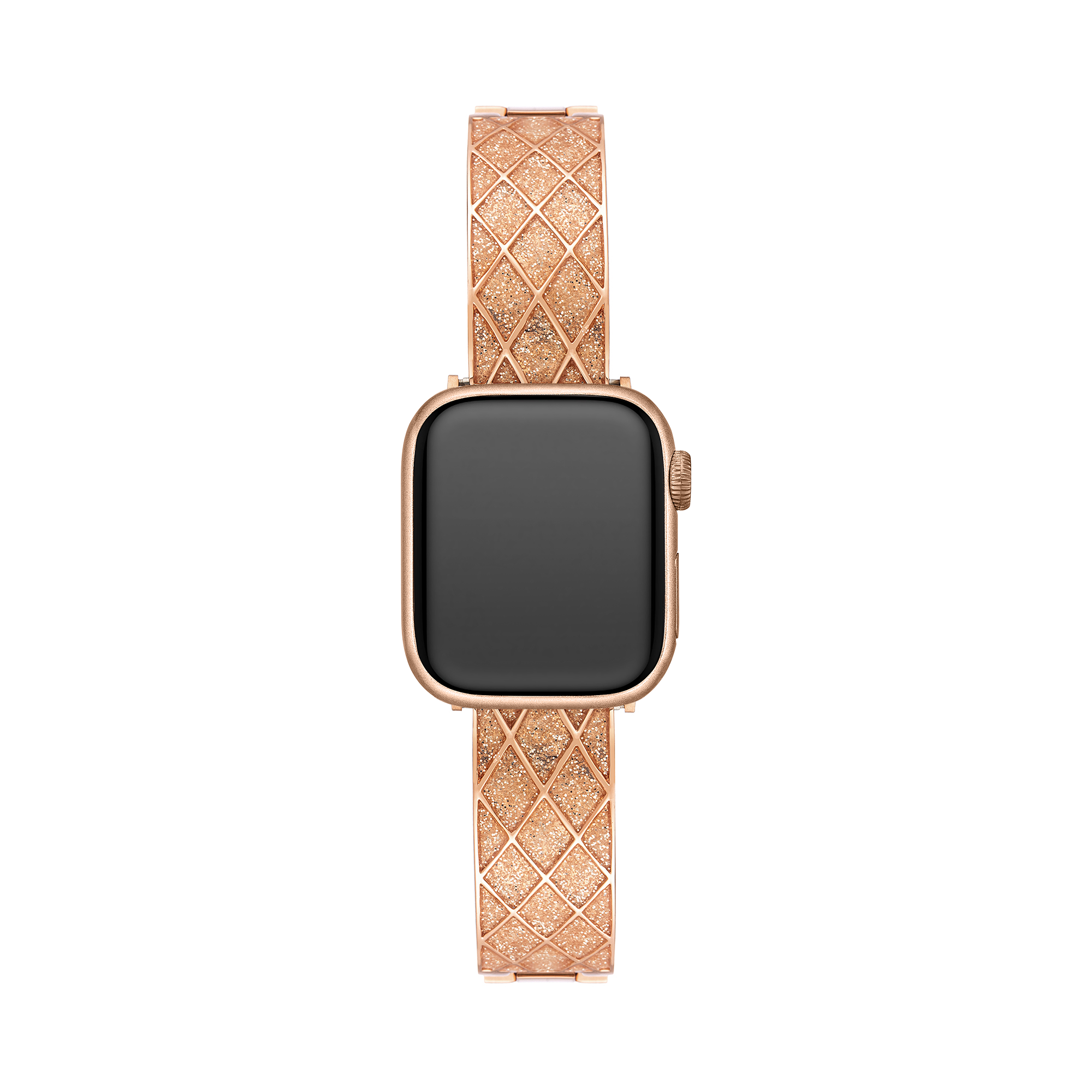 Exotic Diamond Lattice Watch Band