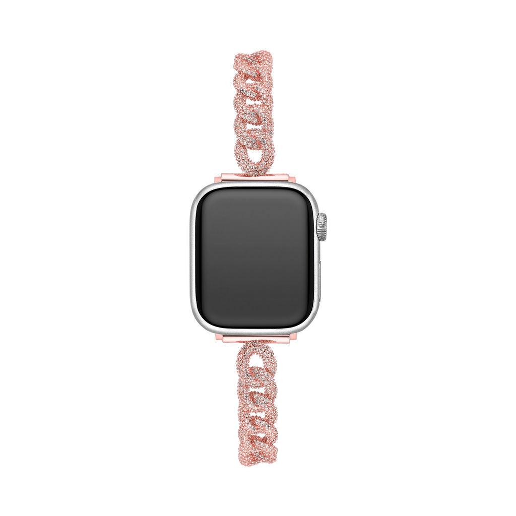 Zircon Chain Copper Watch Band for Apple Watch