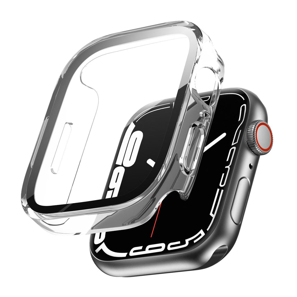 Electroplated case With Tempered Glass Film