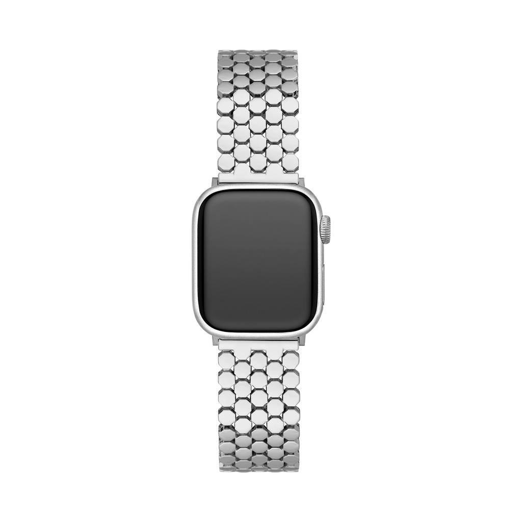 Unisex Honeycomb Metal Watch Band