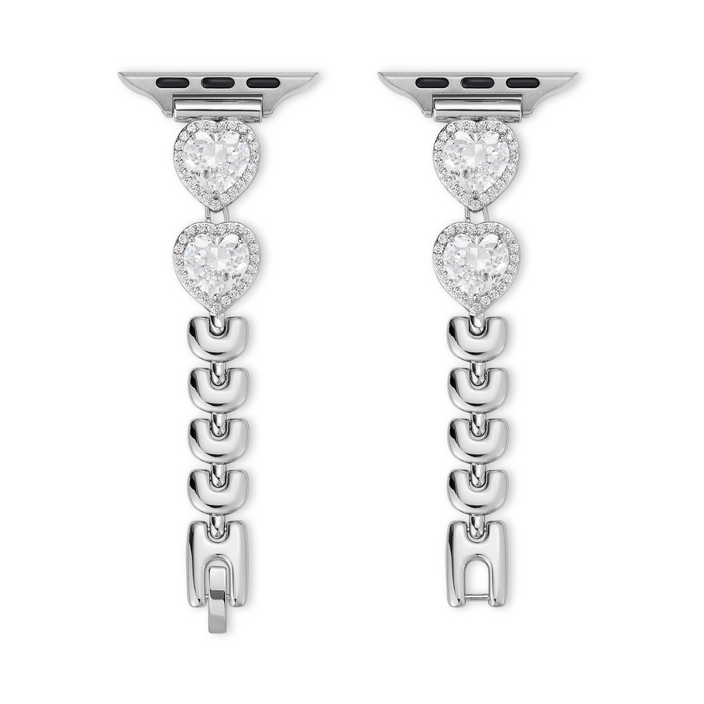 Dazzling Heart Watch Band for Apple Watch