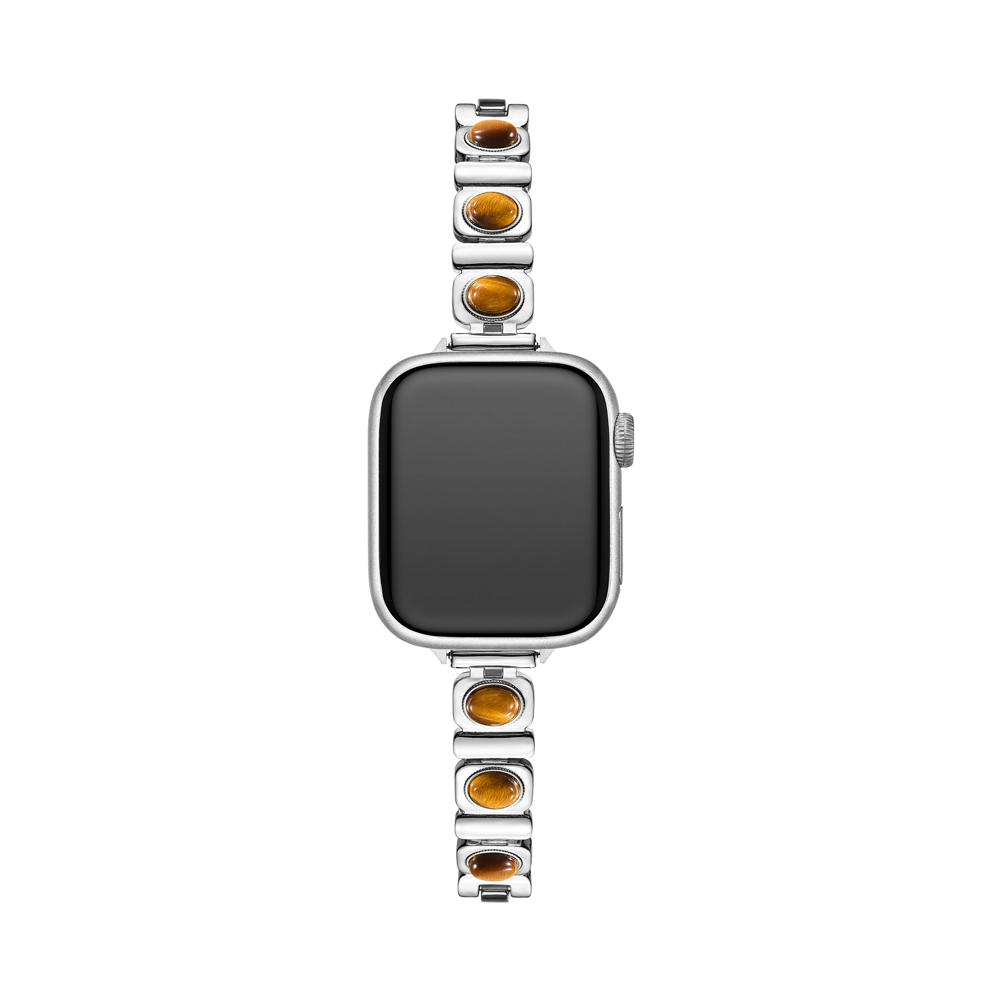 Tiger-Eye Stone Copper Watch Band for Apple Watch