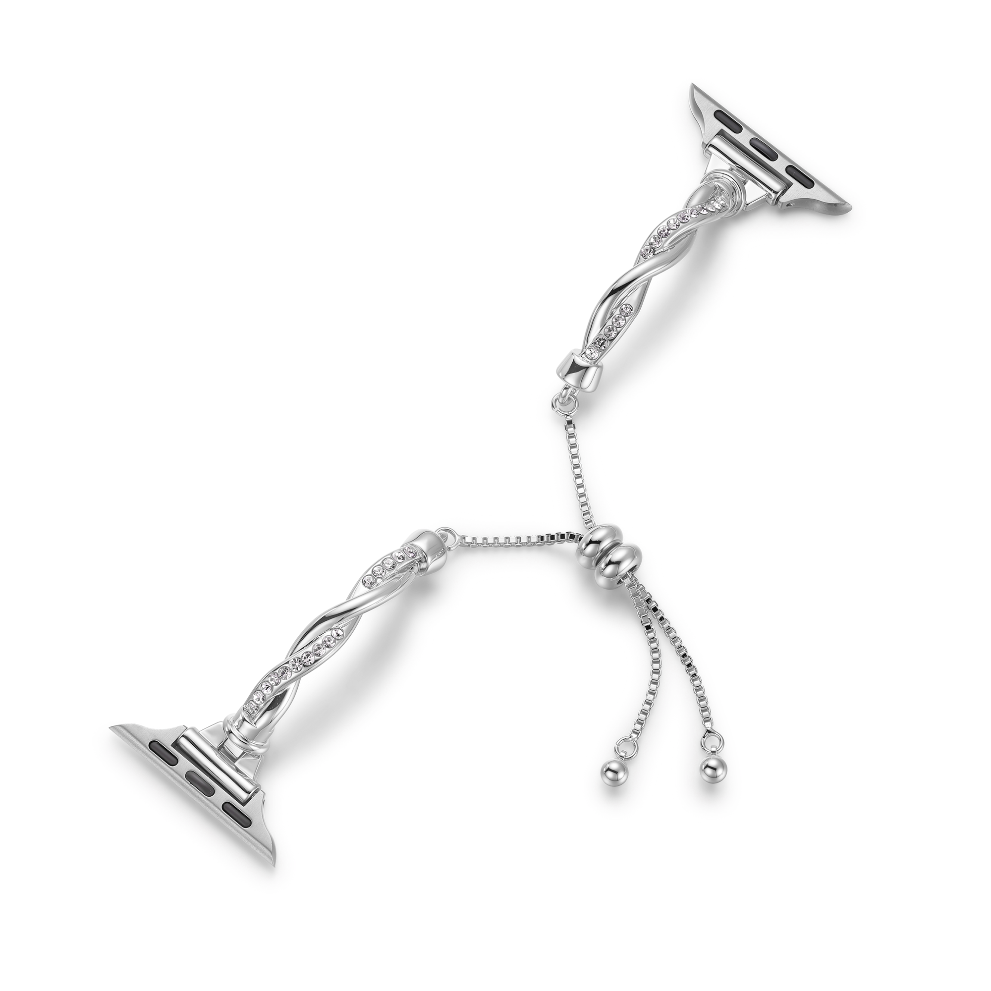 Slim Twist Metal Watch Band for Apple Watch
